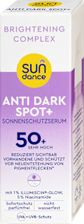 ochranné sérum proti slunci Anti Dark Spot+ SPF 50+ SUNDANCE