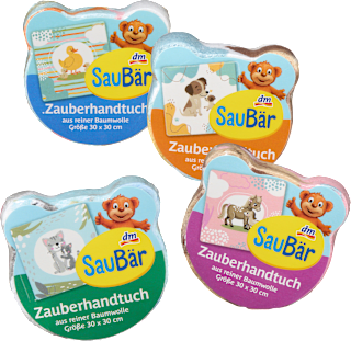 Krpica iz 100% bombaža, več različic SauBär
