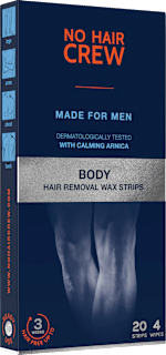 Kaltwachsstreifen Body No Hair Crew