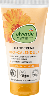 Hand- & Nagelcreme Calendula & Hyaluronsäure alverde NATURKOSMETIK