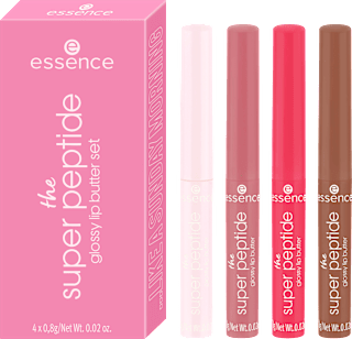 The Super Peptide Glossy Lip Butter Set balzam za usne essence
