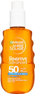 Dvofazna vodica za zaščito pred soncem Sensitive Advanced, ZF 50 (visoka zaščita) GARNIER AMBRE SOLAIRE