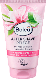 krém po holení s aloe vera a extraktem z magnolie Balea