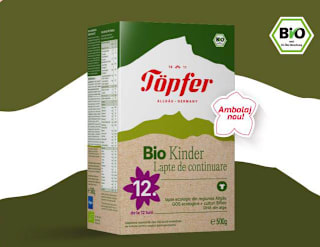 Lapte de continuare Lactana Kinder Bio 12+ Töpfer