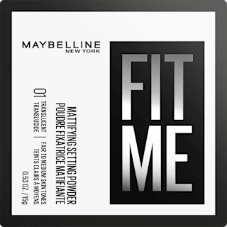 Fixáló púder, Fit Me - Nr. 01 Translucent MAYBELLINE NEW YORK