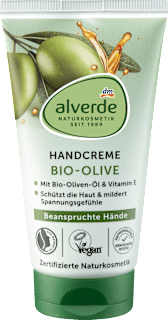 krém na ruce bio olivový olej a vitamín E alverde NATURKOSMETIK