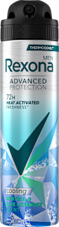 Antiperspirant Advanced Protection cooling Rexona men