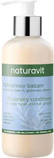 Rožmarinov balzam za krepitev las Naturavit