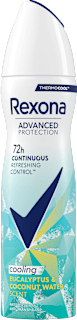 Deodorant v spreju Eucalyptus & Coconut Water Scent Rexona