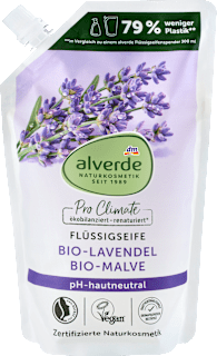 Mydło w płynie Lawenda BIO & Malwa BIO zapas alverde NATURKOSMETIK