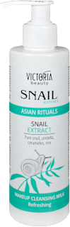 Почистващо мляко за лице с екстракт от охлюви Victoria Beauty