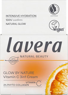 Crema viso giorno Glow by nature lavera NATURKOSMETIK