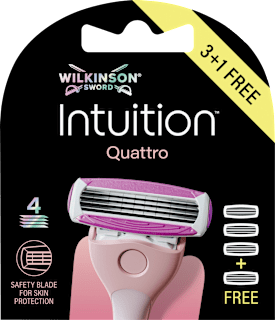 Rasierklingen, Intuition Quattro, 4 St
