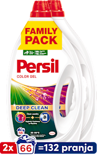 Deterdžent za pranje šarenog rublja Color Deep Clean, 2 x 2,97 l,  2 x 66 pranja Persil