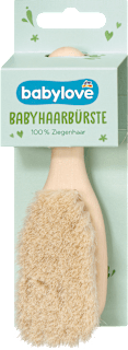 Spazzola per capelli dei neonati babylove nature
