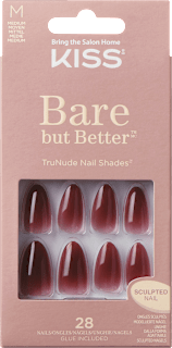 umělé nehty Bare but Better  KISS