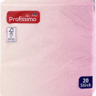 Ubrusi, 3-slojni, gradijent boja, 25 x 25 cm Profissimo