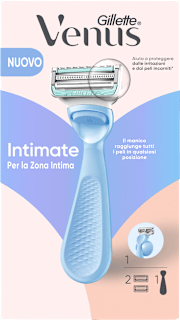 Rasoio Intimate con 2 testine di ricambio Gillette Venus