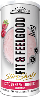 Diät Shake, Slim Shake rote Beeren & Joghurt Layenberger Fit+Feelgood