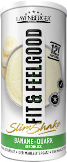 Diät Shake, Slim Shake Banane & Quark Layenberger Fit+Feelgood