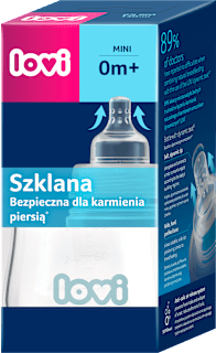 Butelka szklana DIAMOND GLASS 150 ml Botanic LOVI