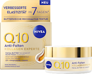 Gesichtscreme Q10 Anti-Falten Kollagen Experte Facial Butter Tag & Nacht  NIVEA
