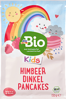 Bio suha mešanica s pirino moko, malinami v prahu in riževim sirupom dmBio