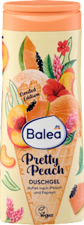 Gel za tuširanje z vonjem breskve in papaje Pretty Peach Balea