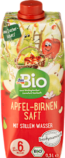 Bio alma- és körtelé vízzel, 6. hónapos kortól dmBio