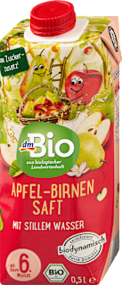 Bio alma- és körtelé vízzel, 6. hónapos kortól dmBio