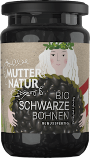 Schwarze Bohnen Bio Genussfertig MUTTER NATUR