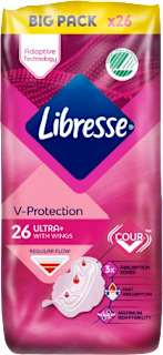 freshness & protection higijenski ulošci s krilcima big Pack – ultra Libresse