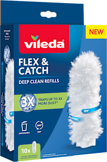 Náhradné hlavice k súprave na utieranie prachu Flex & Catch Vileda