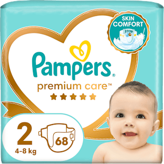 Pieluchy Premium Care rozmiar 2, 4-8 kg Pampers Premium Care