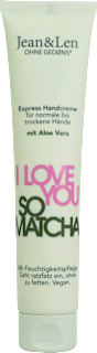 Handcreme I love you so matcha Jean&Len