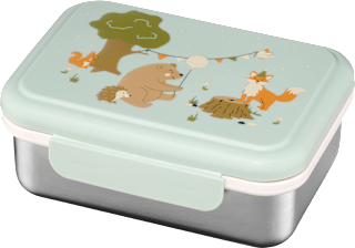 Brotdose Edelstahl mintgrün babylove