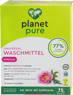 Universalwaschmittel flüssig Wildrose planet pure