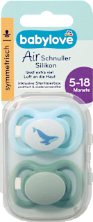 silikonový dudlík Air se sterilizačním boxem, 5-18 měsíců babylove