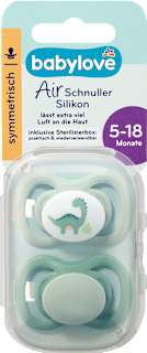 Symetrický silikónový cumlík Air - veľ. 2, (5 -18 m) babylove