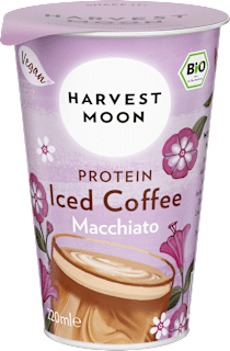 Kaffee, Protein Iced Coffee Macchiato HARVEST MOON