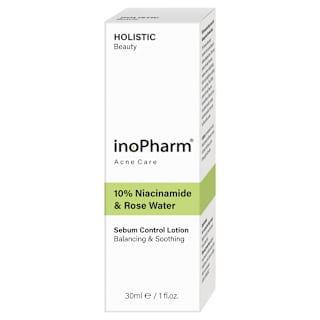 Лосион за контрол на себума с ниацинамид и розова вода inoPharm