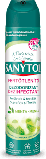 Fertőtlenítő spray Menta illatta SANYTOL
