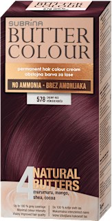 Barva za lase Butter Colour, 578 višnjevo rdeča SUBRiNA