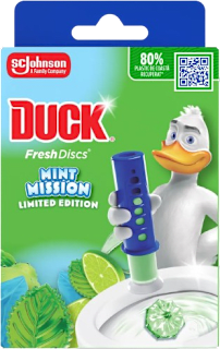 Odorizant pentru toaletă fresh discs Mint DUCK