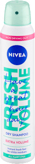 suchý šampon na vlasy Fresh & Extra Volume NIVEA