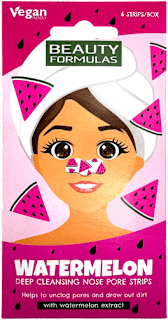 Benzi cu extract de pepene roșu pentru curățarea porilor de pe nas Beauty Formulas