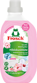Weichspüler Hibiskusblüte 40WL Frosch