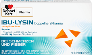 IBU-LYSIN DoppelherzPharma 400 mg Filmtabletten Ibuprofen Doppelherz
