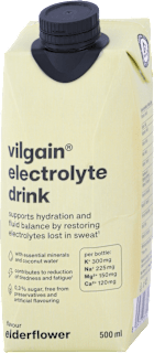 Osviežujúci nápoj s elektrolytmi baza  vilgain