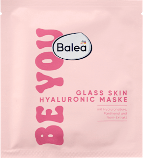 Gesichtsmaske Glass Skin Hyaluronic Be You Balea